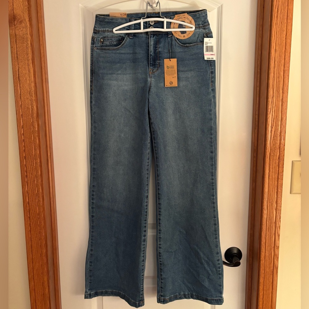 Curve Appeal High-Rise Comfort Waist Straight Women’s Jeans Denim Hampton
